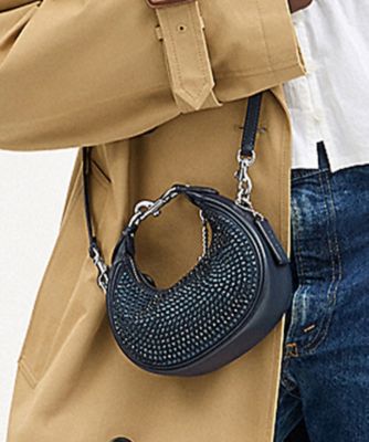 ＜COACH＞ジョニー　バッグ・クリスタル